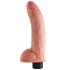 King Cock Realistischer Dildo-Vibrator mit Hoden 23 cm