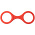 Quickie Cuffs Silikon Handschellen Medium Rot