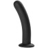 Sinful Slender Black Silikondildo Gross mit Saugnapf