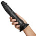 Willie City Schwarzer Realistischer Dildo mit Saugnapf 23 cm