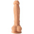 Willie City Luxe Super Realistischer Silikondildo mit Saugnapf 20 cm