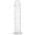 Willie City Realistischer Transparenter Dildo mit Saugnapf 18 cm