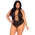 Leg Avenue Ouvert Spitze Teddy Plus Size