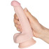 King Cock Plus Triple Density Dildo mit Hoden 19 cm mit Saugnapf