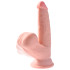 King Cock Plus Triple Density Dildo Schwingenden Hoden 21 cm