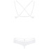 Obsessive Spitzen-BH-Set in Weiss
