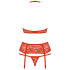 Obsessive Fantastic Red Strumpfhalter-Set