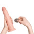 King Cock Elite Dual Density ferngesteuerter vibrierender Dildo 25 cm