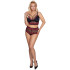 Cottelli Curves Rotes Spitzen-BH-Set Plus Size