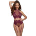 Dreamgirl Violettes Strumpfhalter-Set
