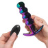 Dream Toys Glamour Glass Perlenbesetzter Analplug mit Fernsteuerung