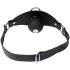 Black Label Super-Leder-Ballknebel mit O-Ring