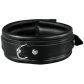 SToys Schwarzes Lederhalsband