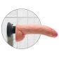 King Cock Realistischer Dildo-Vibrator mit Hoden 23 cm