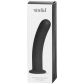 Sinful Slender Black Silikondildo Extra Gross mit Saugnapf 
