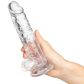 Willie City Classic Realistischer Transparenter Dildo 19,5 cm mit Saugnapf