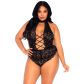 Leg Avenue Ouvert Spitze Teddy Plus Size