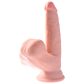 King Cock Plus Triple Density Dildo mit Schwingenden Hoden 19 cm
