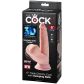 King Cock Plus Triple Density Dildo mit Schwingenden Hoden 19 cm