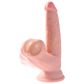 King Cock Plus Triple Density Dildo Schwingenden Hoden 21 cm