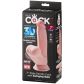 King Cock Plus Triple Density Dildo Schwingenden Hoden 21 cm