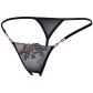 Cottelli Crotchless G-String mit roten Strasssteinen