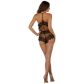 Dreamgirl Zartes Camisole- und Höschen-Set mit Geblümter Spitze