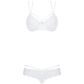 Obsessive Spitzen-BH-Set in Weiss