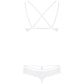 Obsessive Spitzen-BH-Set in Weiss