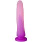 baseks Gradient Glitter Medium Dildo 20 cm mit Saugnapf