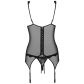 Obsessive Emperita Korsett mit Strumpfhaltern und String