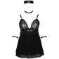 Cottelli Bondage Babydoll-Set in Plus Size