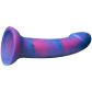 baseks Blue Galaxy Silikondildo mit Saugnapf 18 cm