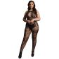 Le Désir Criss Cross Schrittfreier Spitzen-Catsuit Plus Size