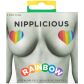 Nipplicious Regenbogen Nipple Sticker 4 Stück