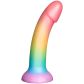 baseks Bunter Silikon Dildo 18 cm