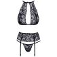 kissable Neckholder Dessous-Set aus Spitze