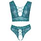 Cottelli Teal BH-Set Plus Size