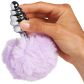 Alive BDSM Line Purple Fluffy Twist Analplug aus Metall M