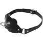 Black Label Super-Leder-Ballknebel mit O-Ring