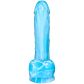 baseks Glow in the Dark Blue Sky Dildo 20,5 cm