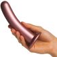 Ouch! Smooth G-Punkt Dildo aus Silikon 14,5 cm