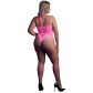 Ouch! Glow in The Dark Neonpinker Body Plus Size